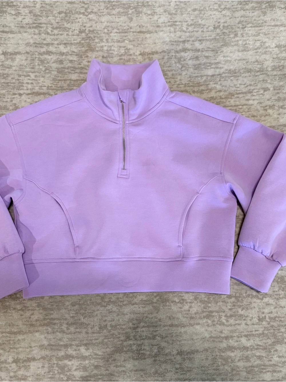NWOT Old Navy Kids Lavender Half-Zip Sweatshirt Sweater